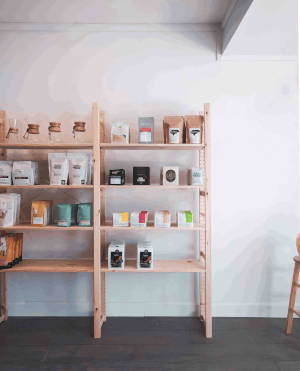 Thumbnail of shelf with cartons and boxes